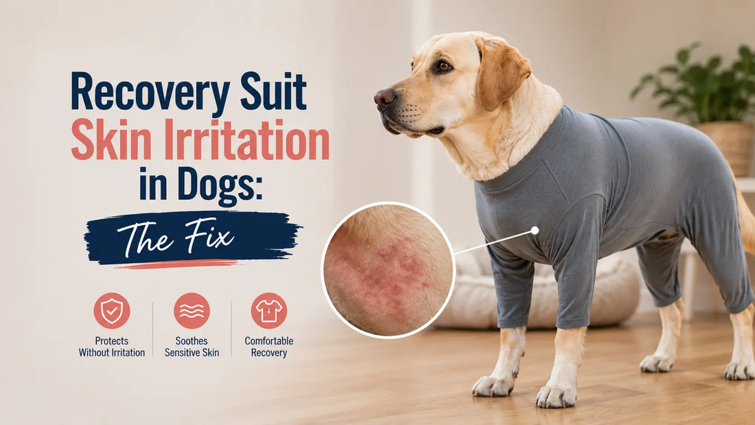 Recovery Suit Skin Irritation in Dogs: The Fix