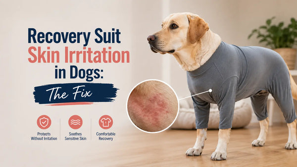 Recovery Suit Skin Irritation in Dogs: The Fix