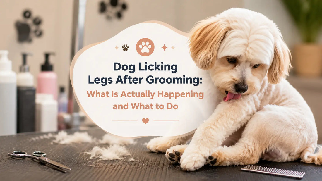 Dog Licking Legs After Grooming: What Is Actually Happening and What to Do