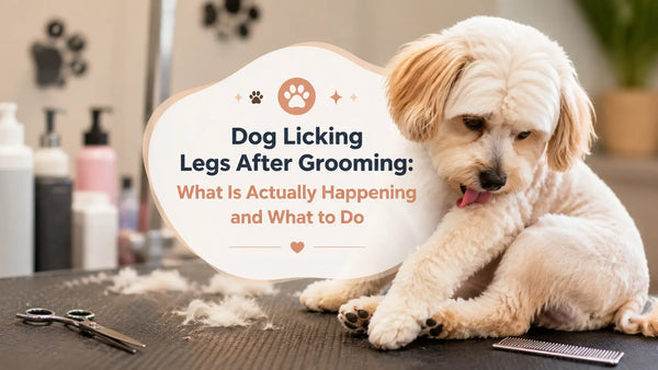 Dog Licking Legs After Grooming: What Is Actually Happening and What to Do