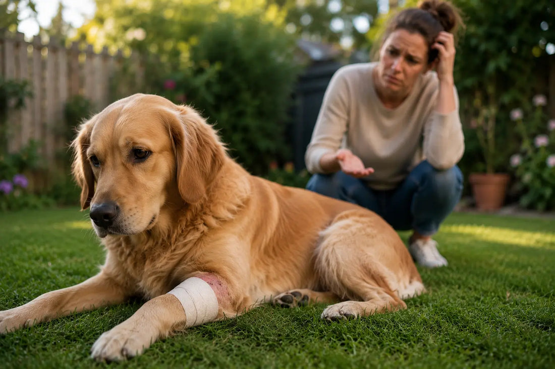 Dog Hot Spot on the Leg: Why This Location Can Be Difficult to Treat Pupcovery
