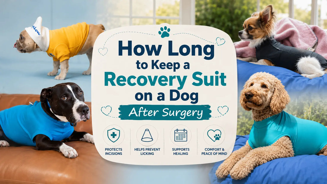 How Long to Keep a Recovery Suit on a Dog After Surgery