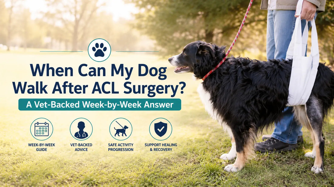 When Can My Dog Walk After ACL Surgery? A Vet-Backed Week-by-Week Answer