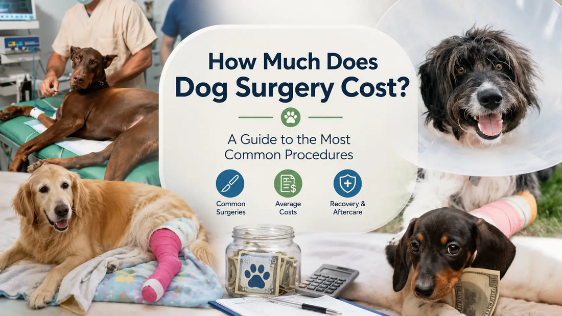 How Much Does Dog Surgery Cost? A Guide to the Most Common Procedures