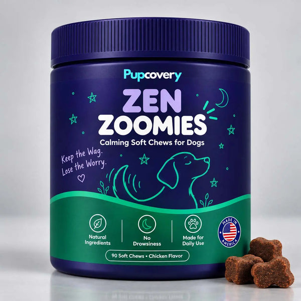 Zen Zoomies calming chews for dogs